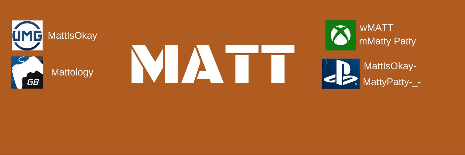 wMATTT's profile banner image