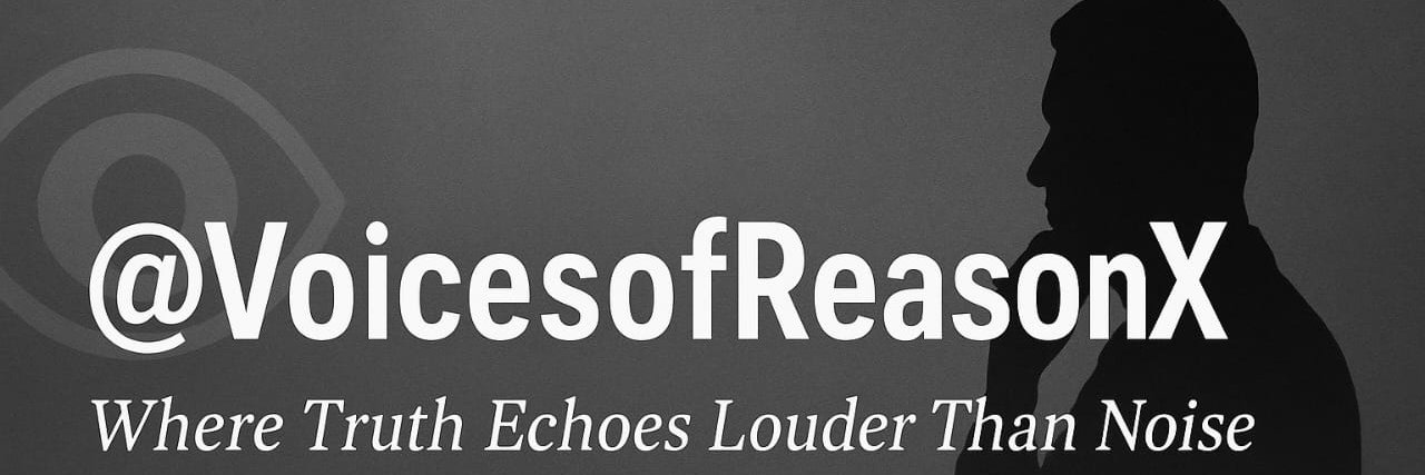 VoicesofReasonX's profile banner image