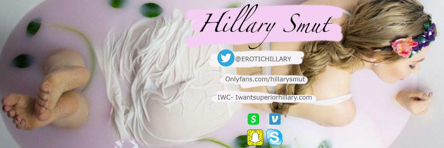 Hillary Smut 💦 banner