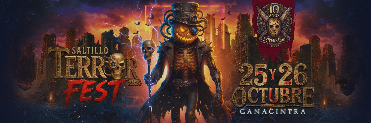 Terror Fest Saltillo banner