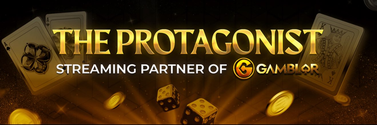 the protagonist's banner