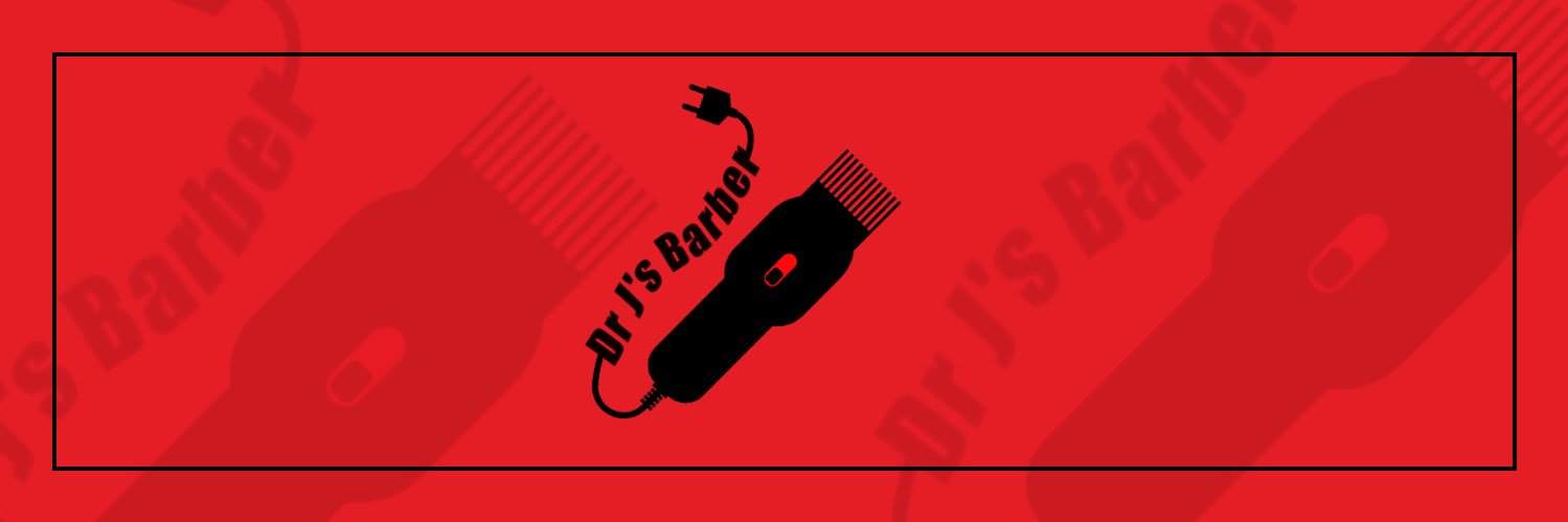 Dr J’s Barber banner