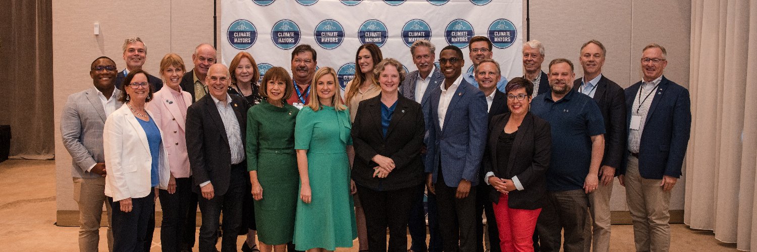The Climate Mayors's banner