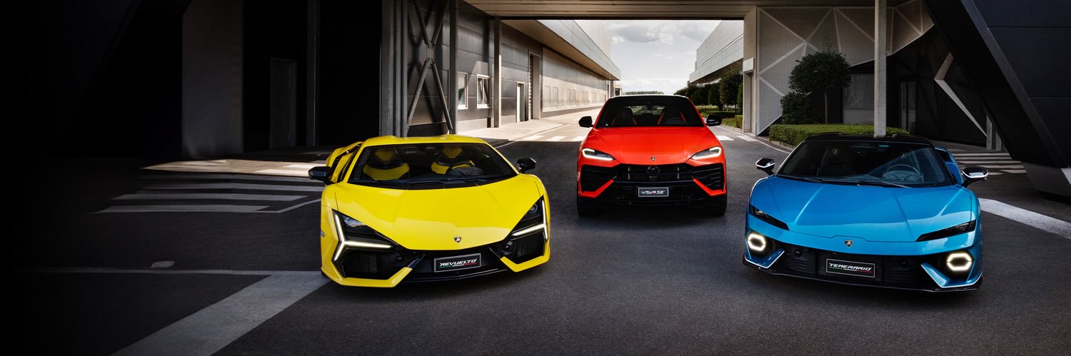 Lamborghini banner