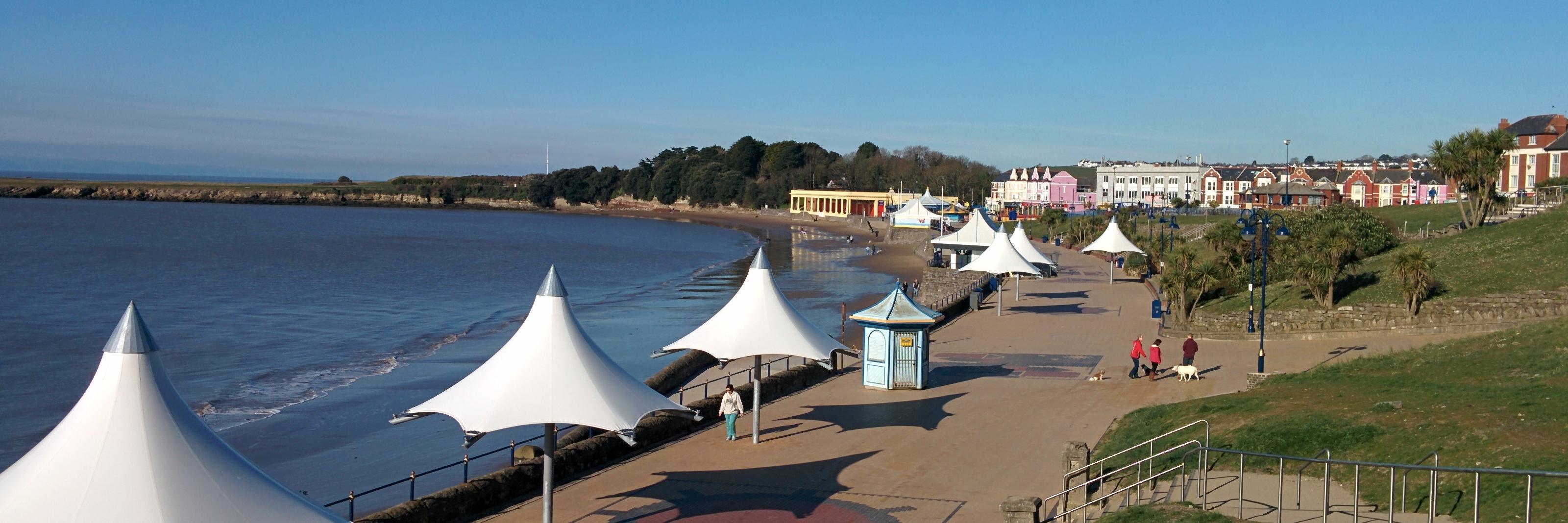 Barry Island parkrun banner