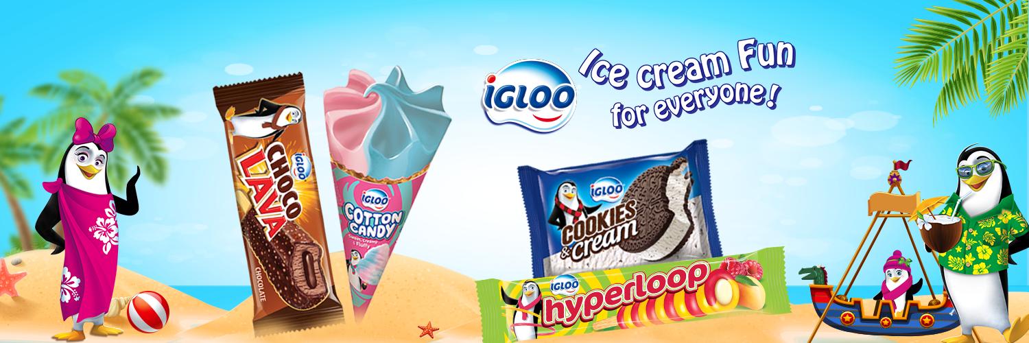 Igloo Ice Cream إكلوو آيسكريم banner