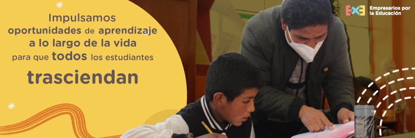 Empresarios por la Educación - Perú banner