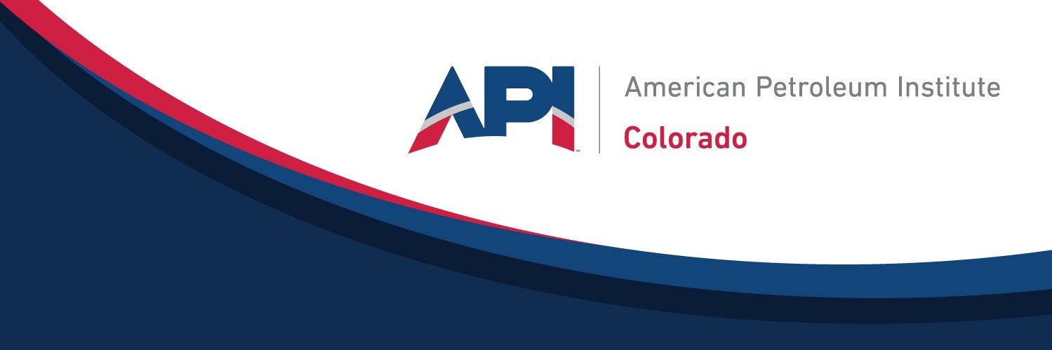 American Petroleum Institute Colorado banner