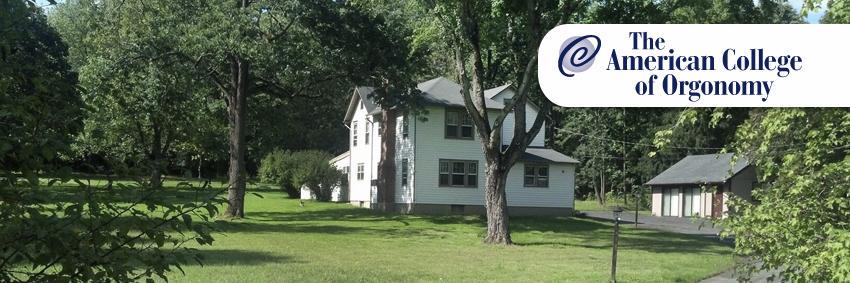 American College of Orgonomy's banner