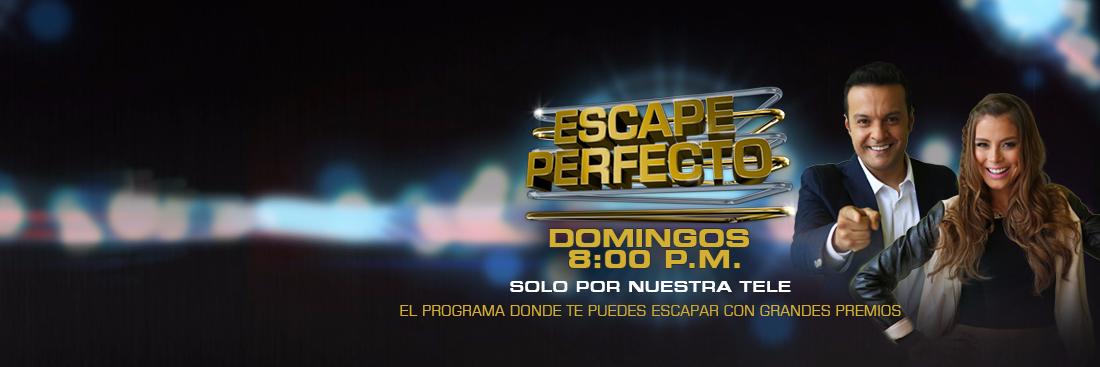 Escape Perfecto RCN banner