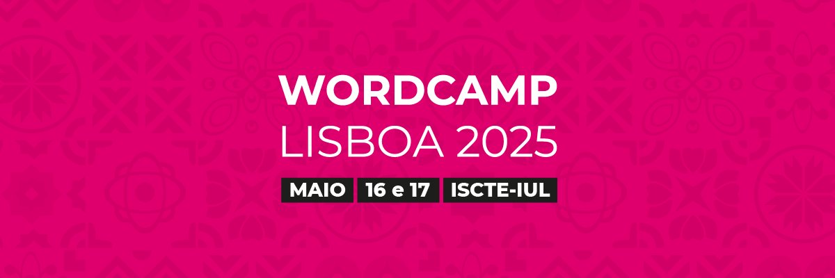 WordCamp Portugal's banner