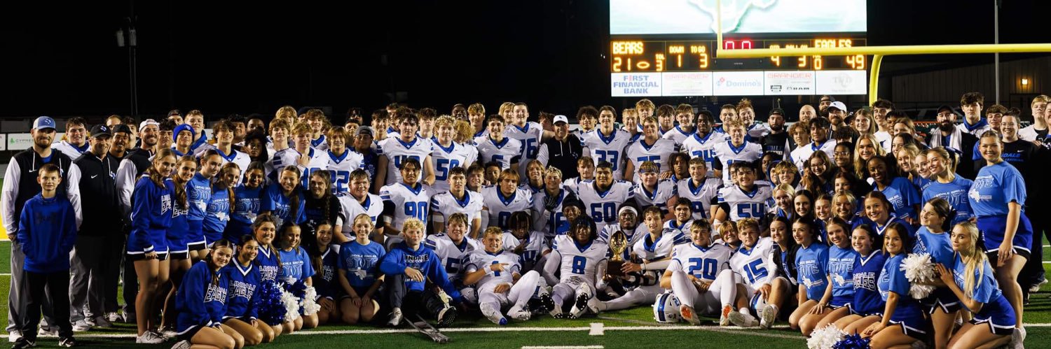 Lindale Football's banner