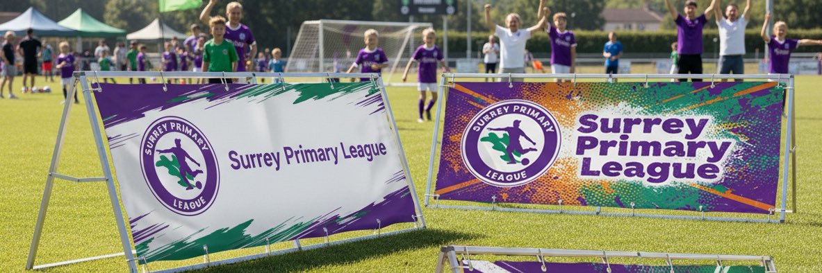 Surrey Primary League banner