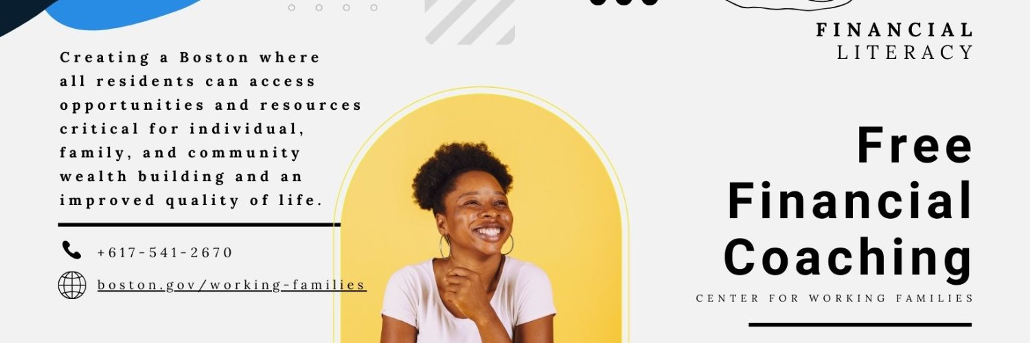 Center for Working Families - City of Boston banner