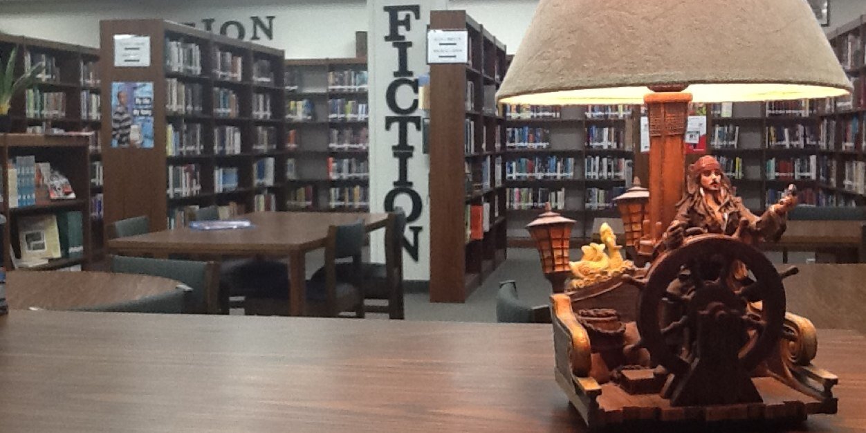 PHS Pirate Library banner