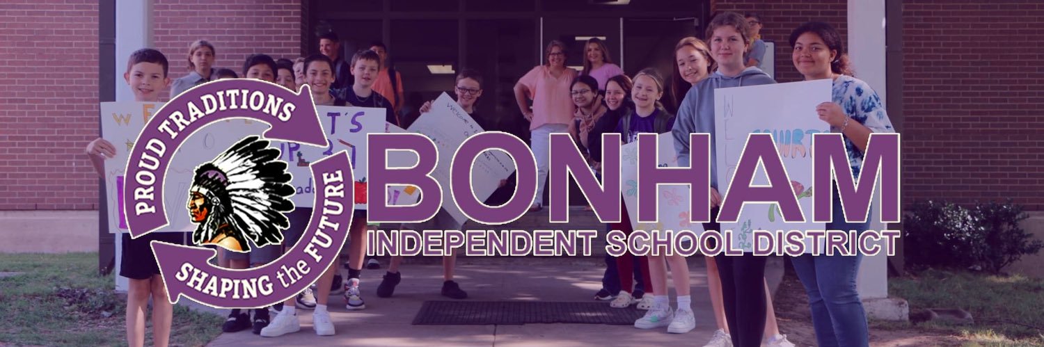 Bonham ISD banner