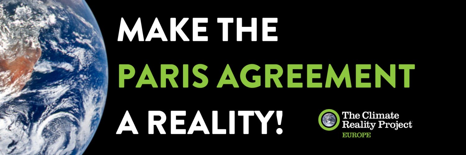 Climate Reality EU banner