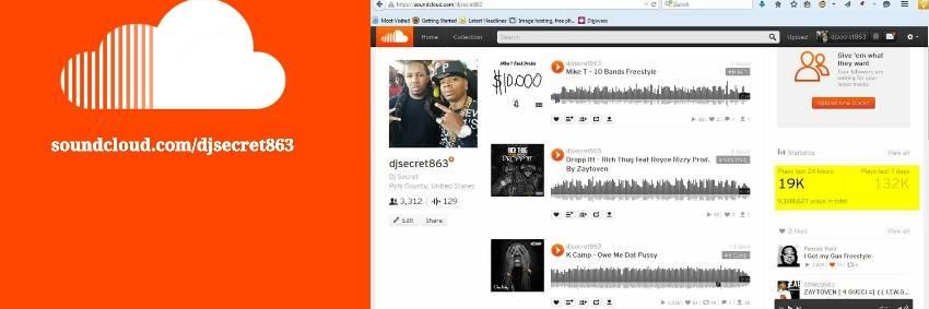 djsecret863's profile banner image