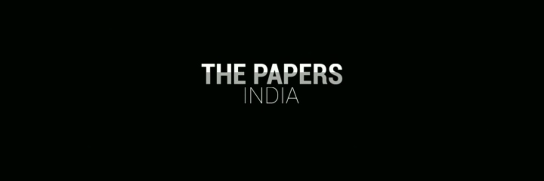 thepapersindia's profile banner image