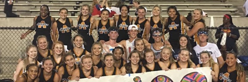 Athens HS Cheer banner