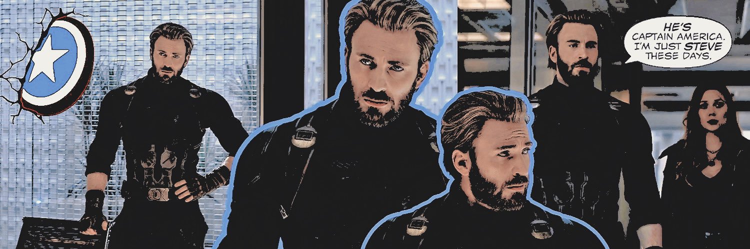 ‍ ‍ STEVE ‍ ROGERS. banner