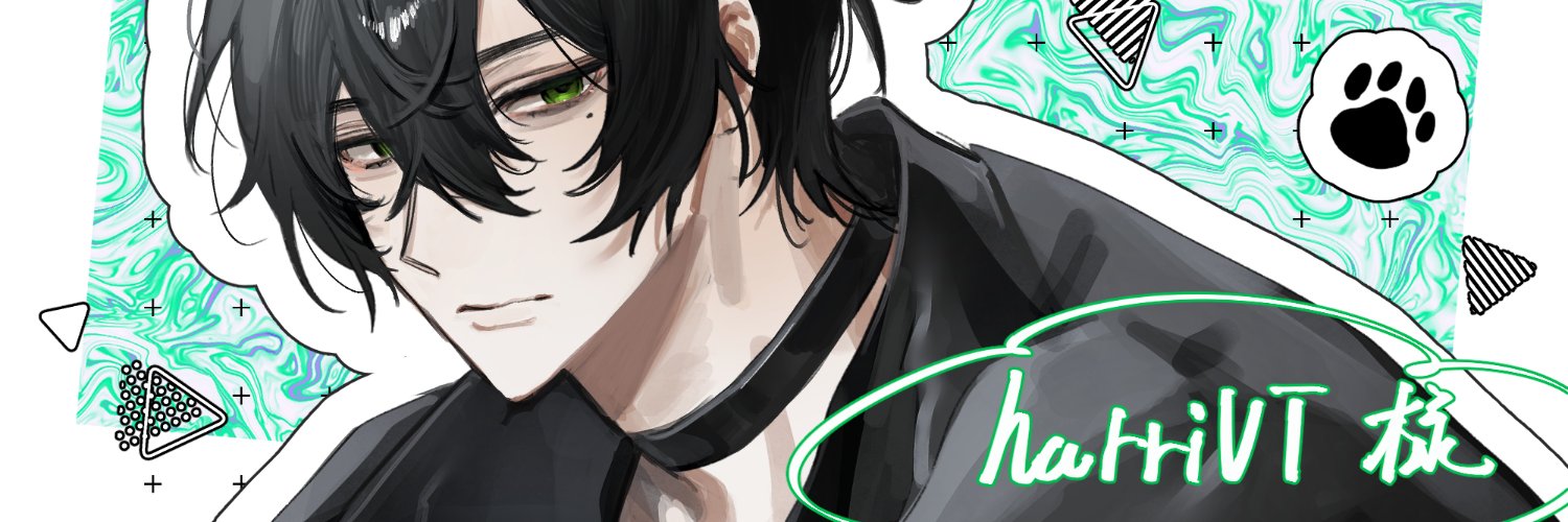 harri 🧩🧢🐈‍⬛ | ''''vtuber'''' banner