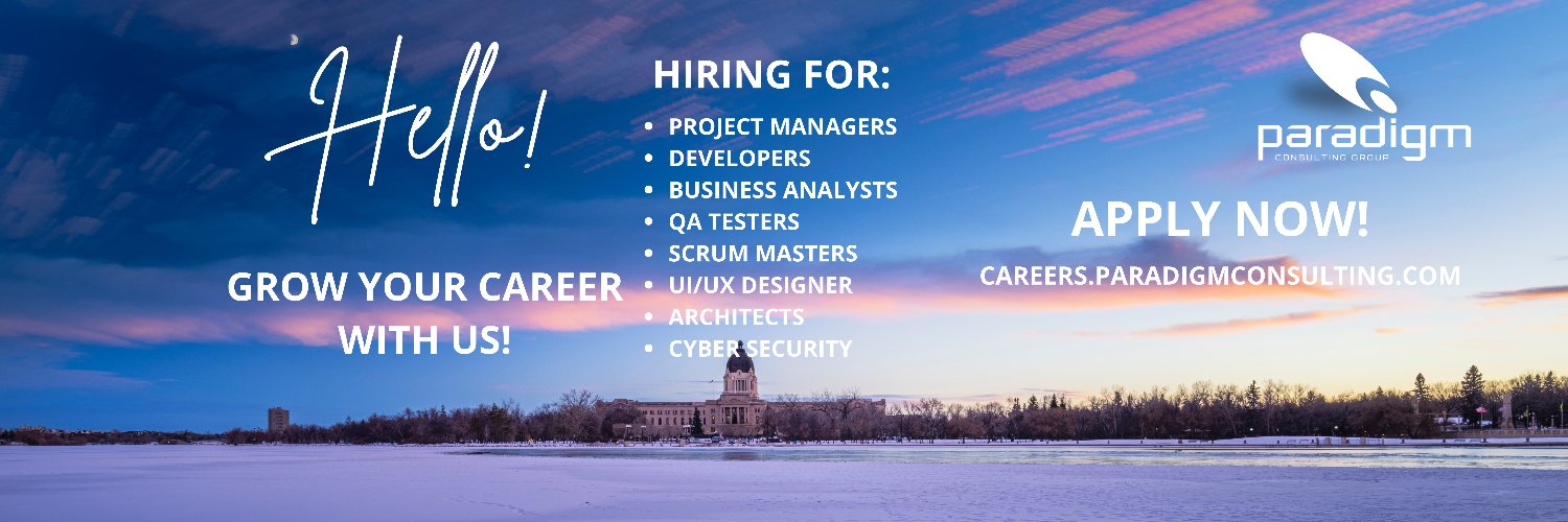 Paradigm Consulting banner