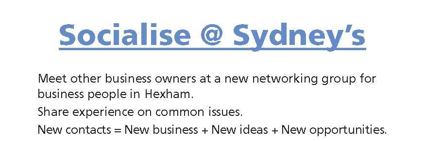 Hexham Networking banner