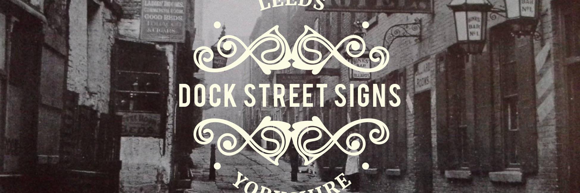 Dock Street Signs banner