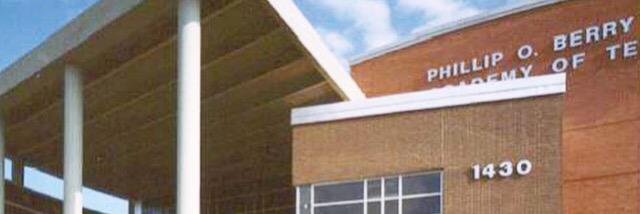 P. O. Berry Academy banner