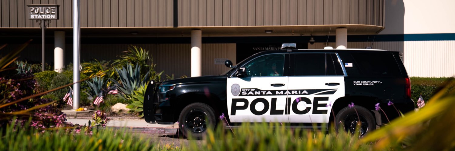 Santa Maria Police Department banner