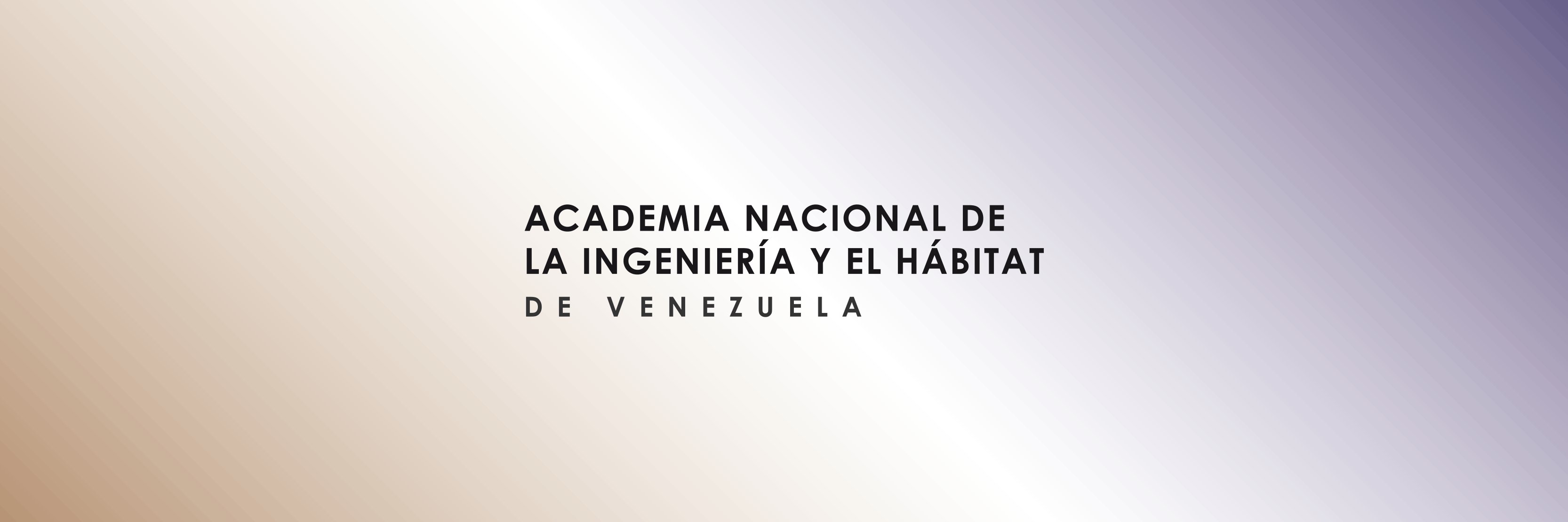 Academia Nacional de Ingeniería y Hábitat - Vzla banner