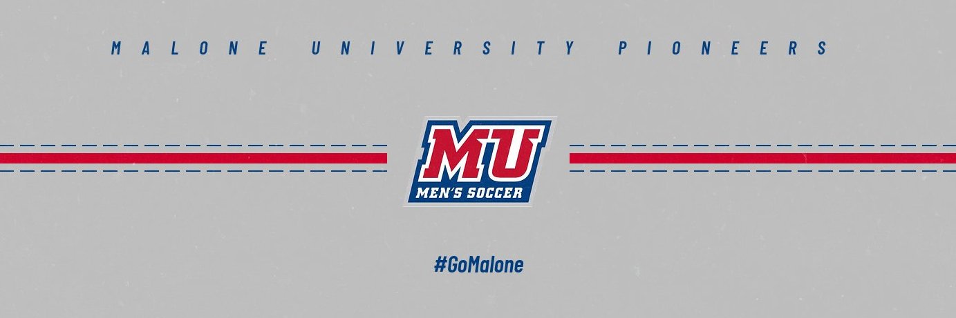 Malone Men's Soccer banner