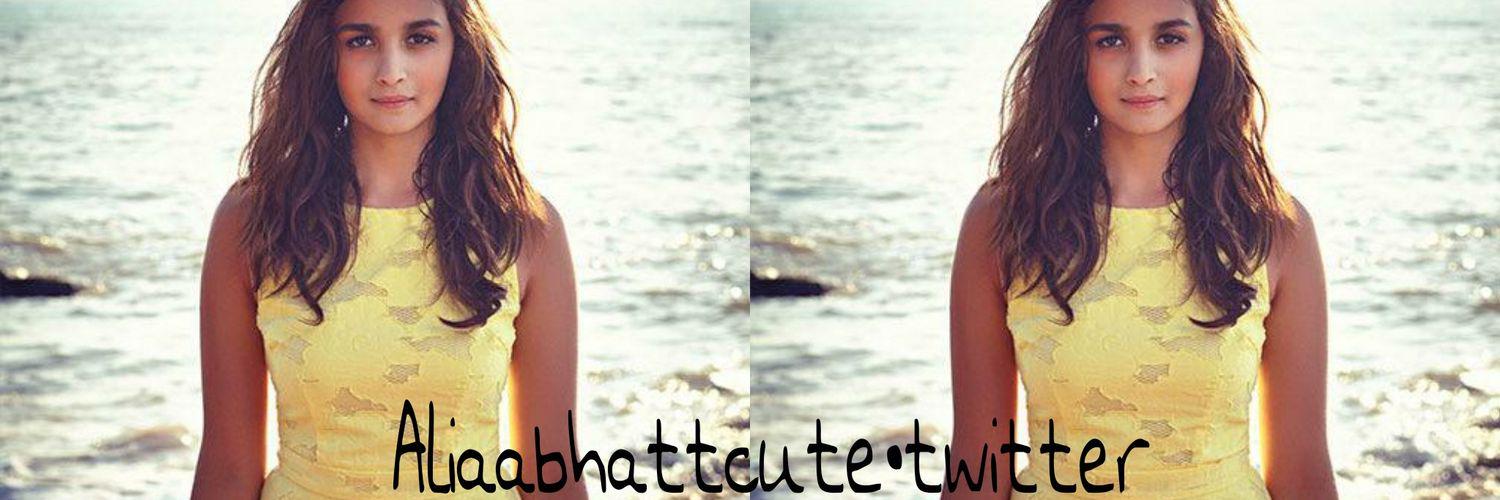 Aliaabhattcute's profile banner image