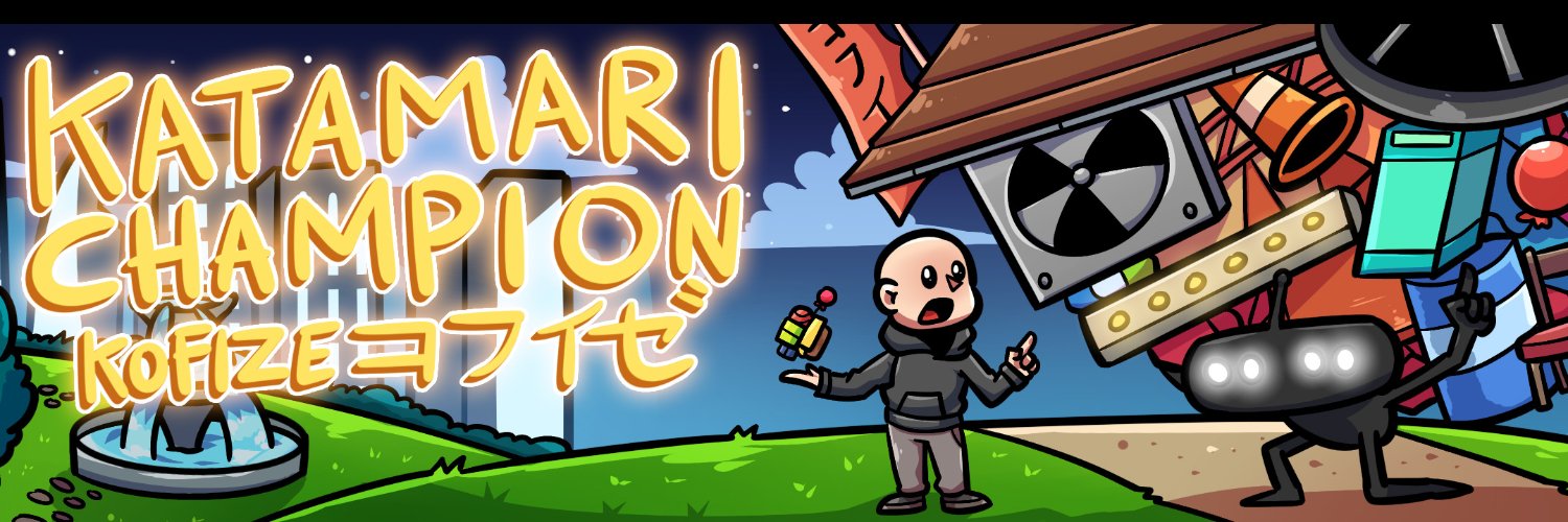Katamari Champion/Racing Comedian banner