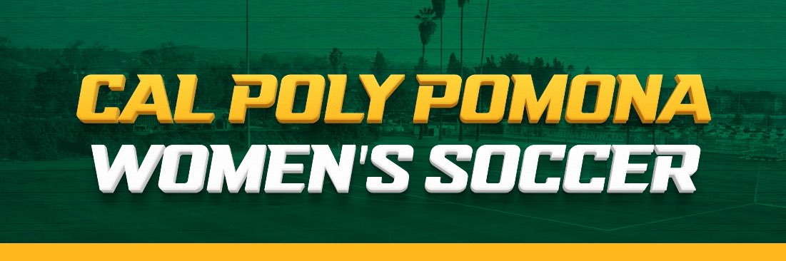 Cal Poly Pomona Women's Soccer banner