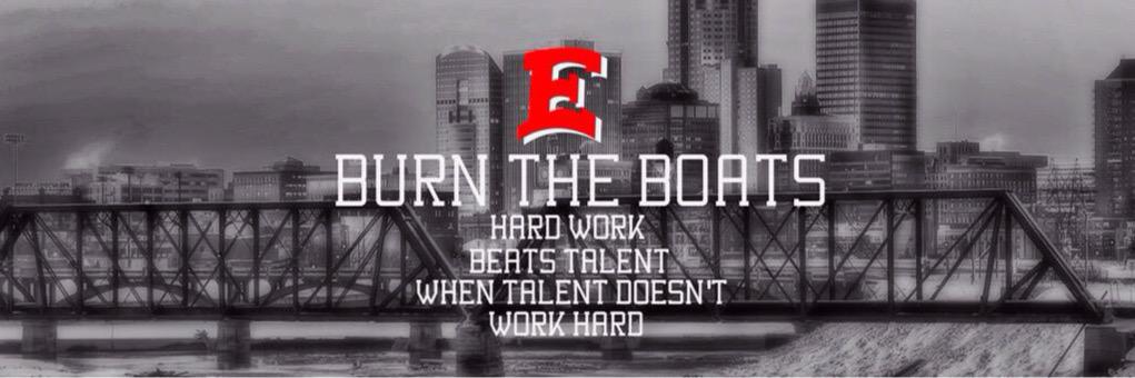 DSM East Football banner