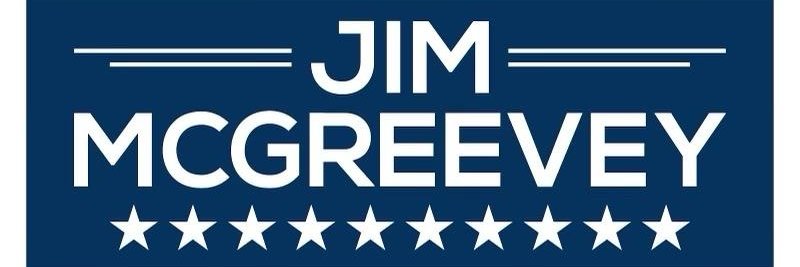Jim McGreevey's banner
