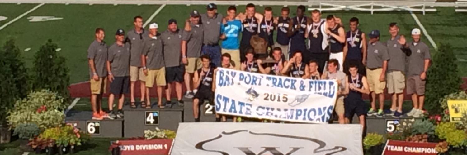 BP Track & Field banner