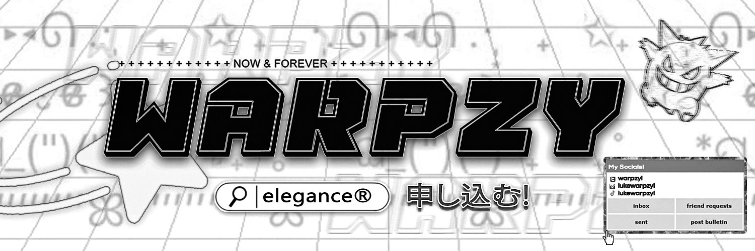 Warpzy's profile banner image