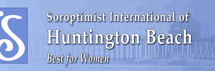 Soroptimist Int’l of Huntington Beach banner