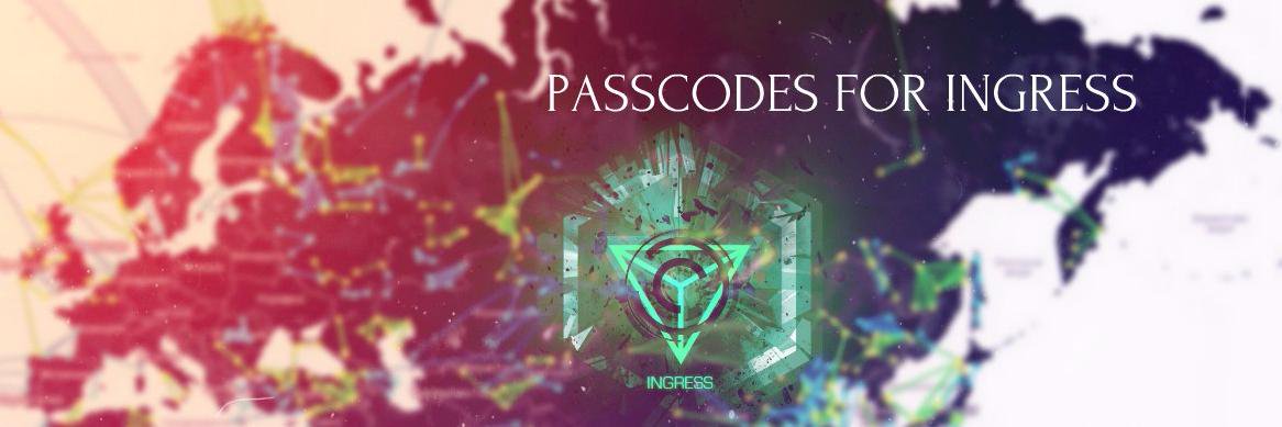 Ingress passcode banner