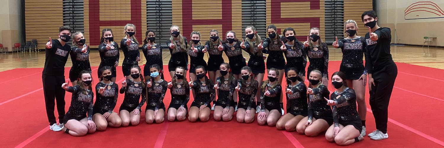 Huntley Cheerleading banner