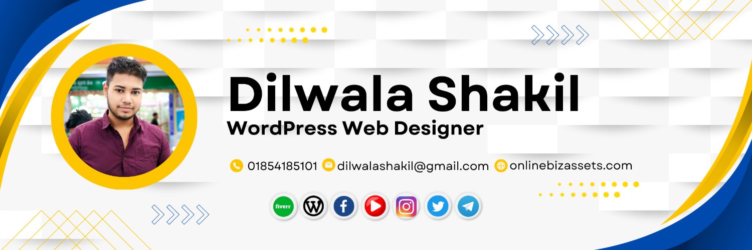 dilwalashakil's profile banner image