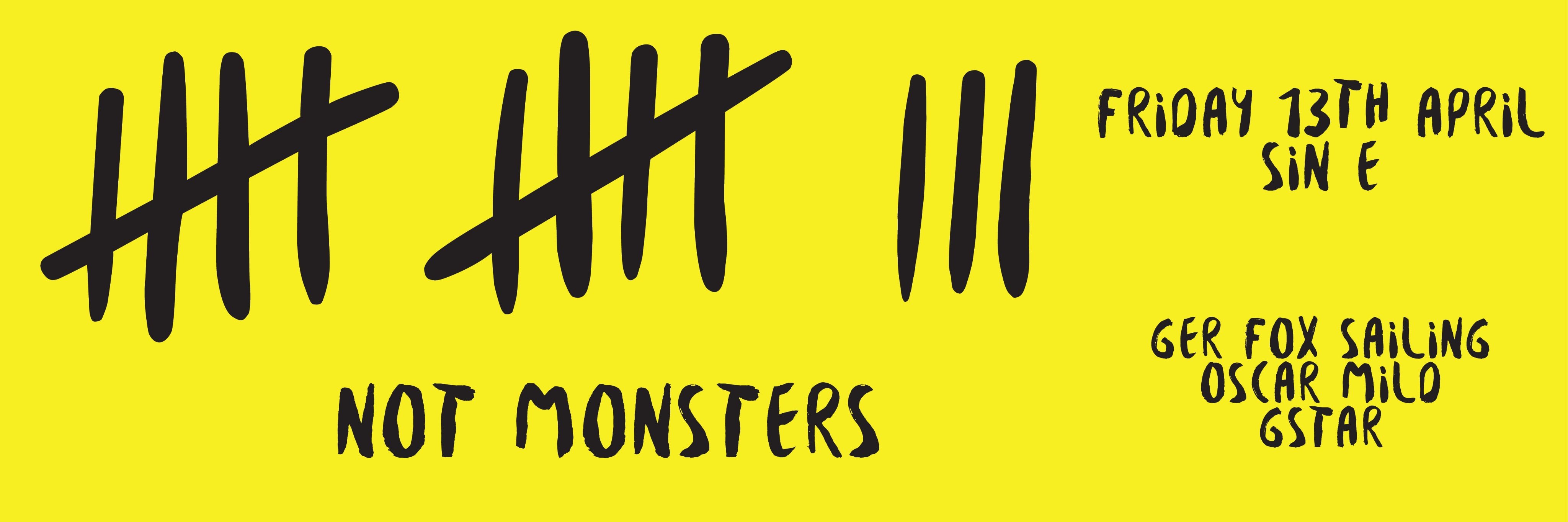 Not Monsters banner