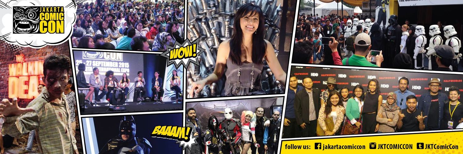 Jakarta Comic Con banner