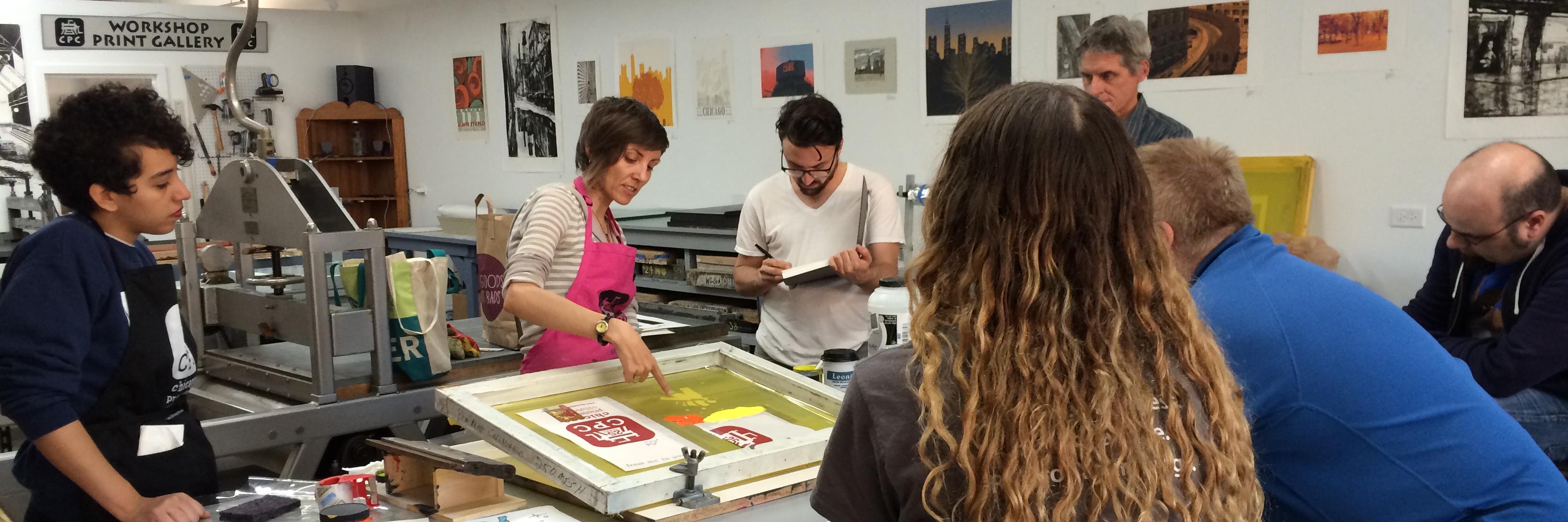 Chicago Printmakers banner