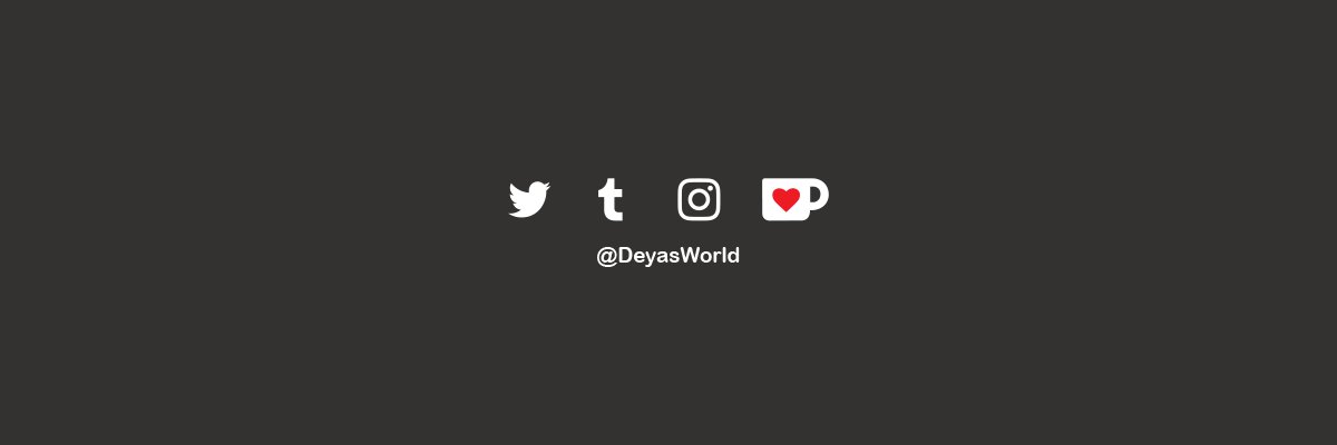 DeyasWorld's profile banner image