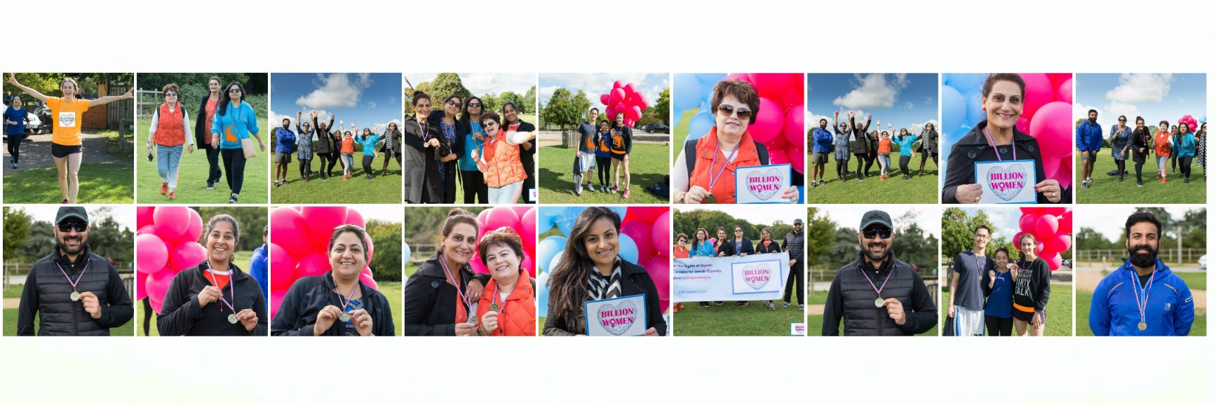 BILLION WOMEN banner