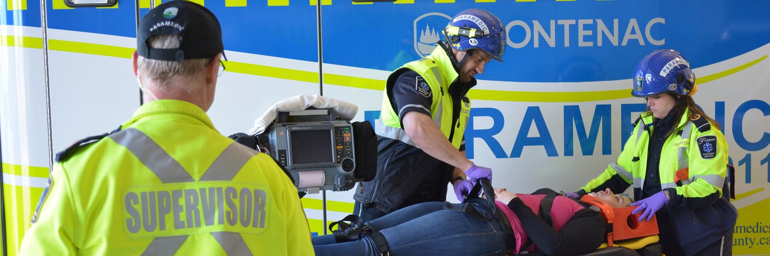 Frontenac Paramedics banner